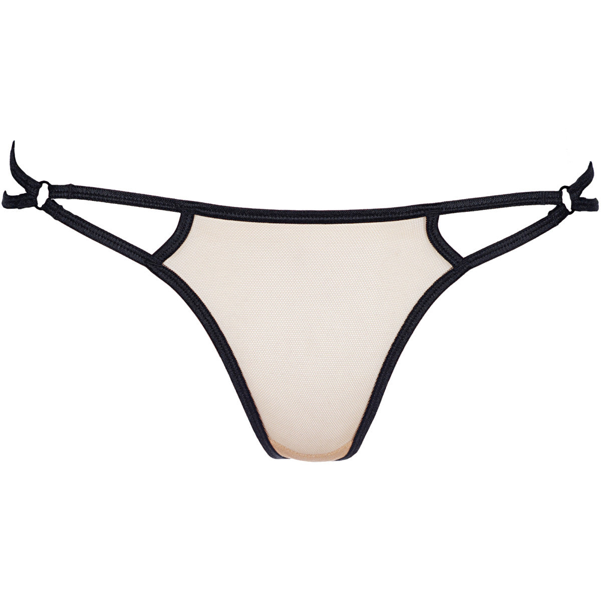 V-8848 string – beige-zwart – detail 2