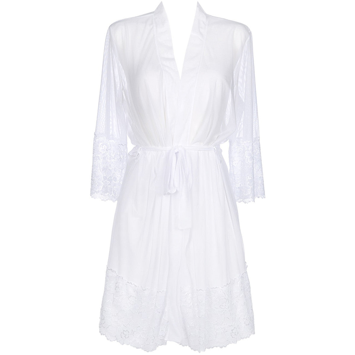 V-8850 peignoir white