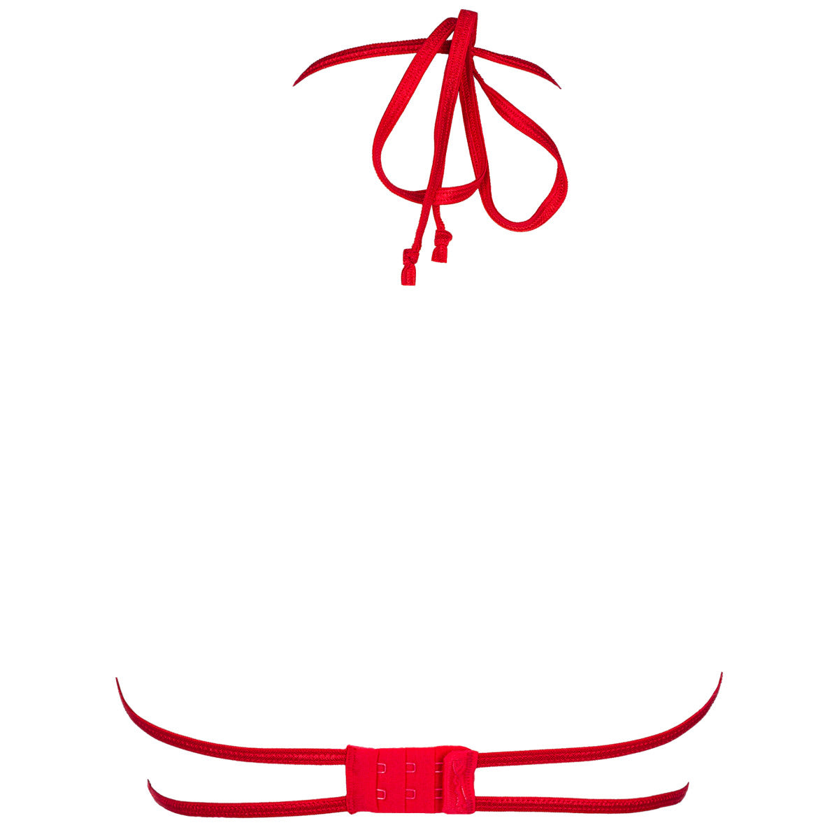 V-8861 bustier met beugels – rood