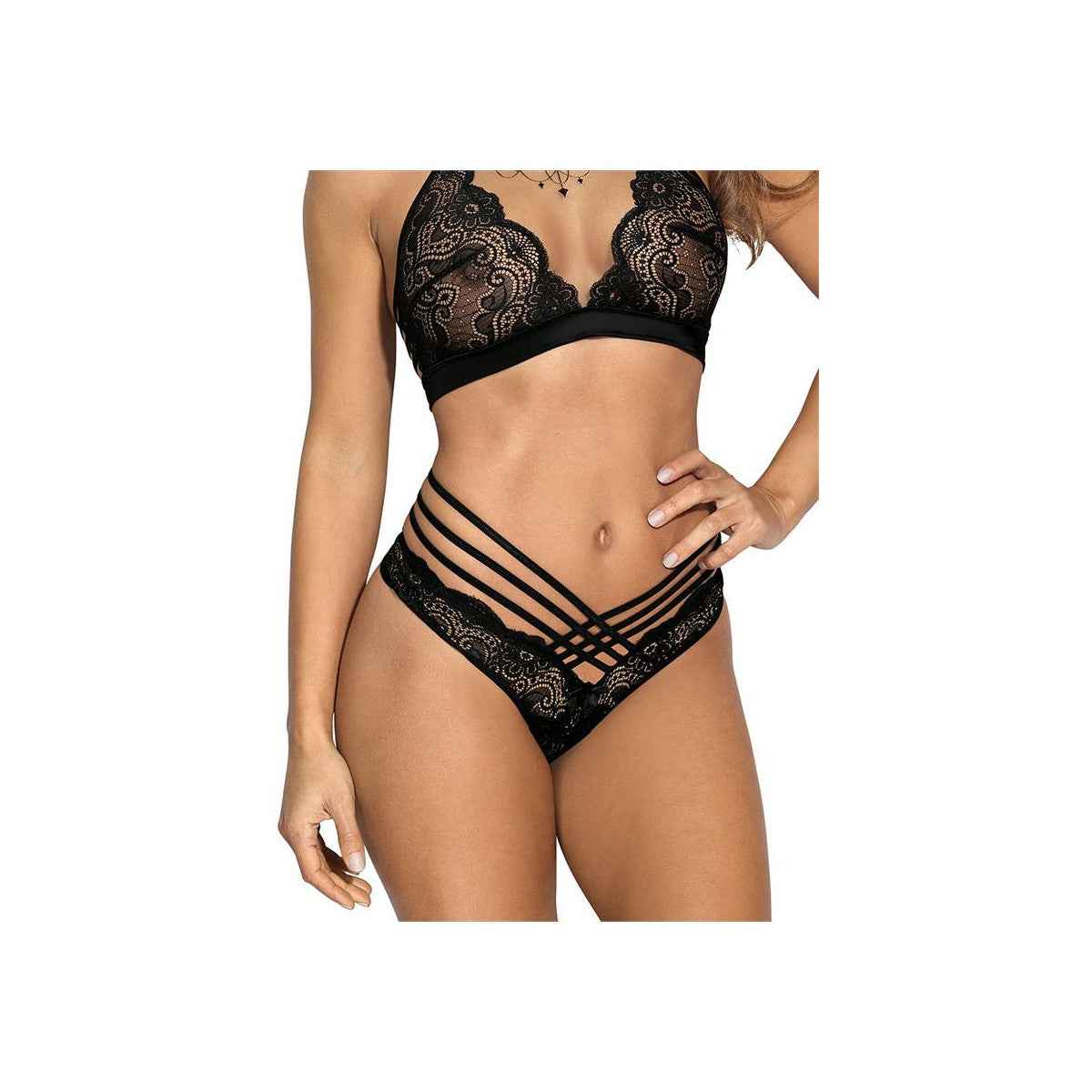 V-9018 string black