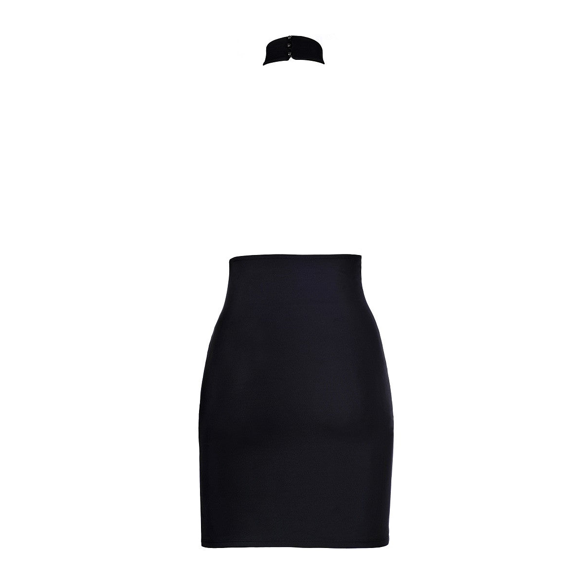 V-9149 clubwear jurk – zwart