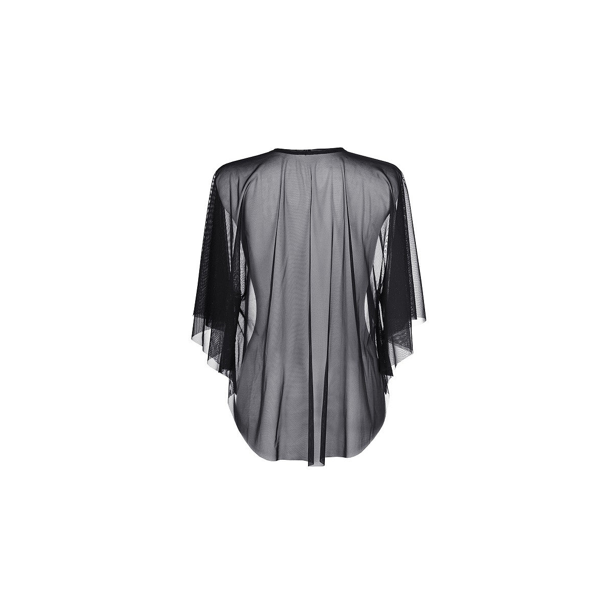 V-9160 clubwear jurk – zwart