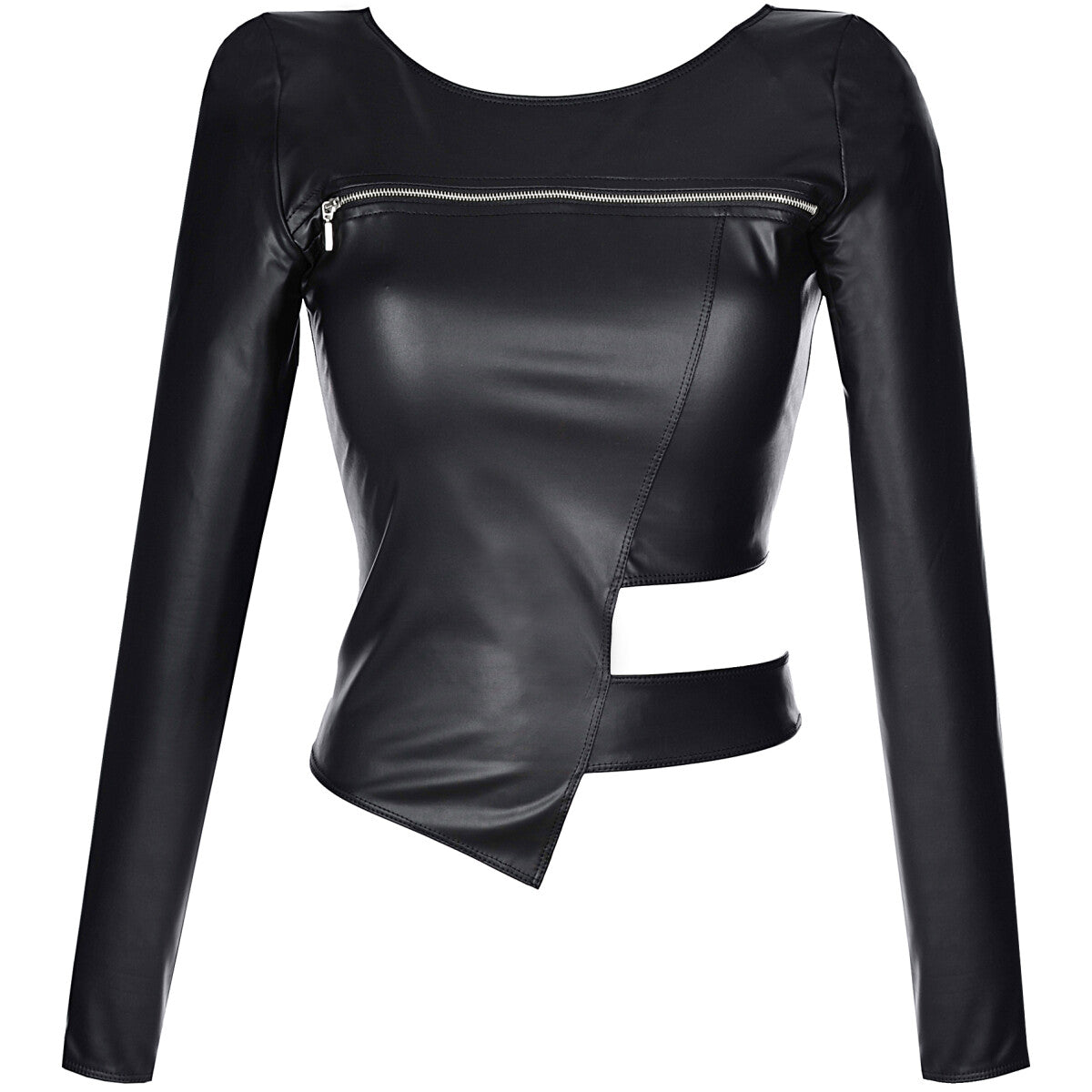 V-9180 blouse – zwart