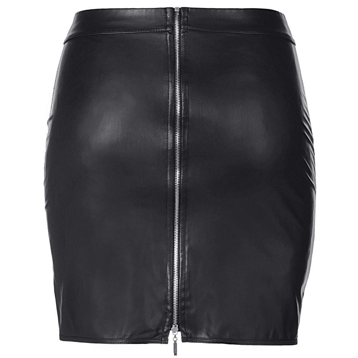 V-9329 clubwear jurk – zwart