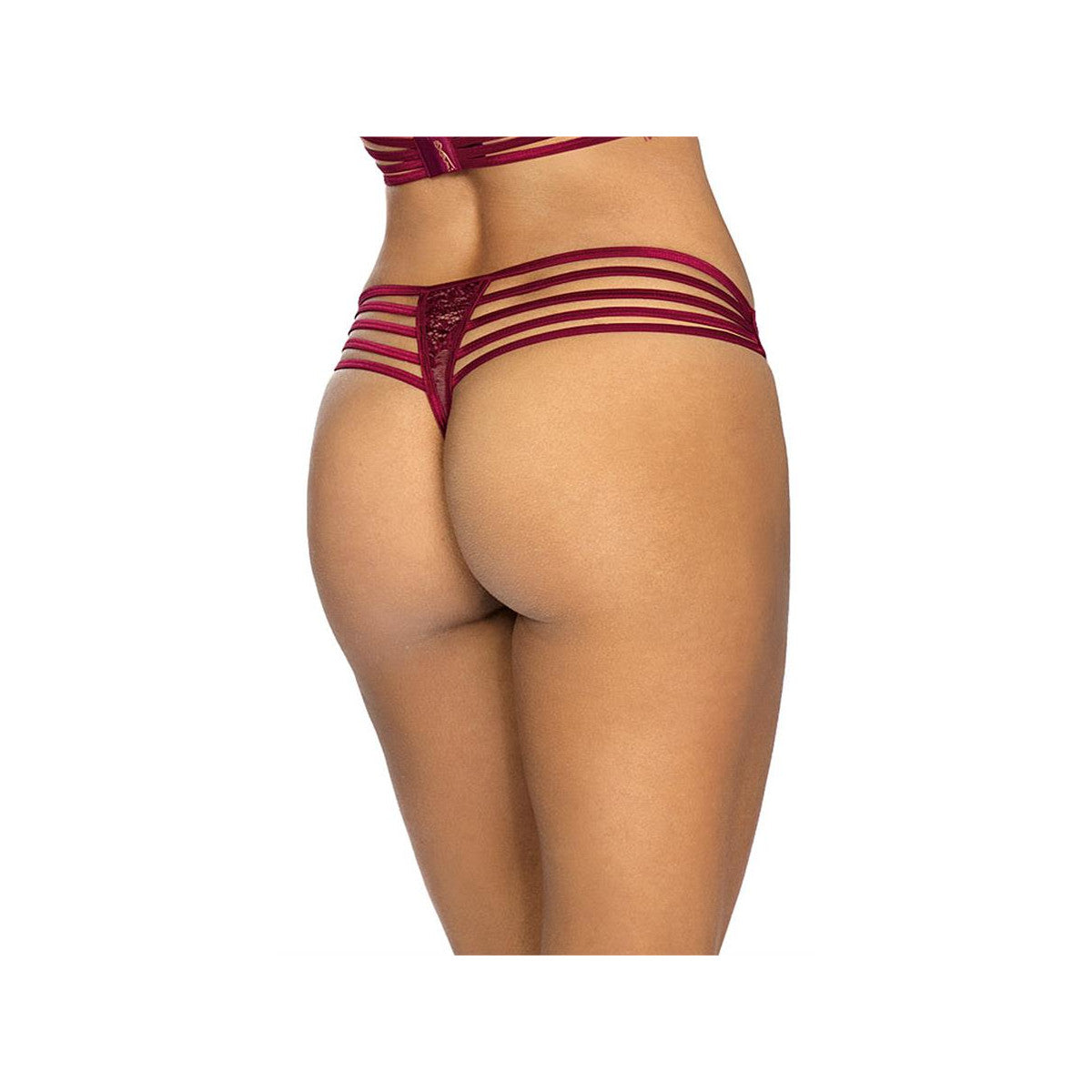 V-9438 string – bordeauxrood