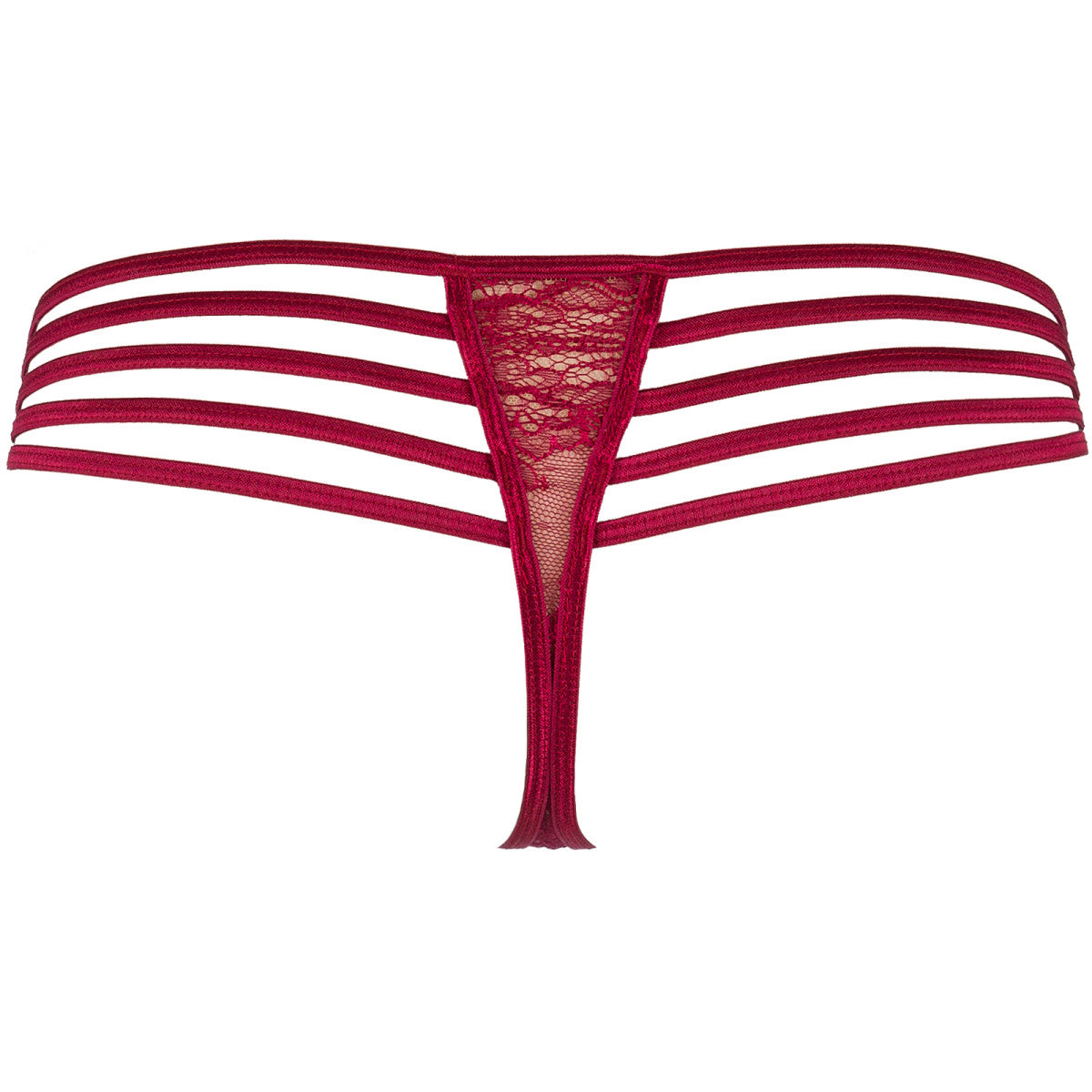 V-9438 string – bordeauxrood