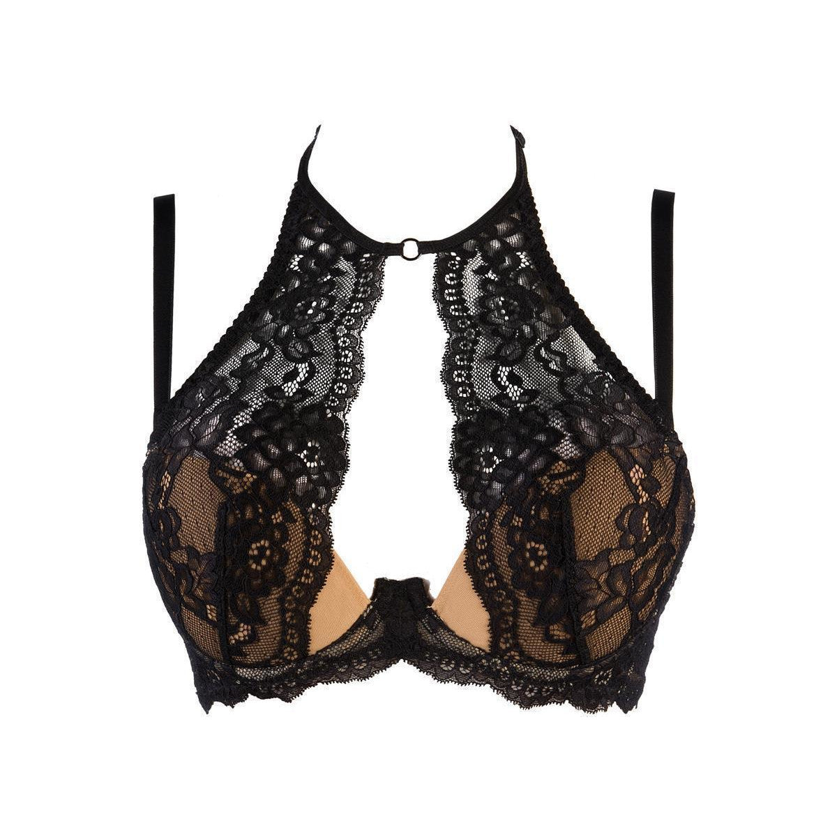 V-9461 bustier – zwart – detail 2