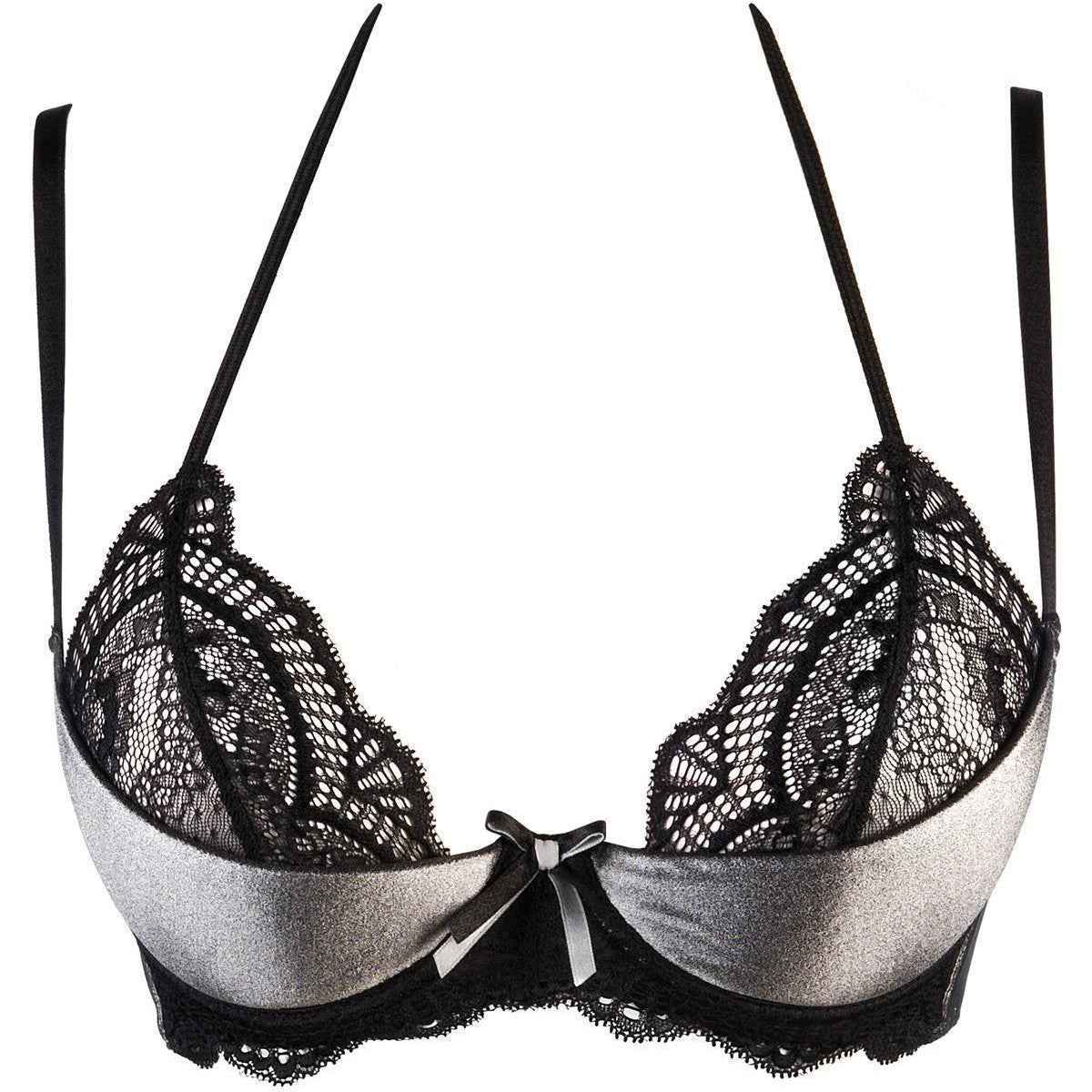 V-9481 bra black-silver