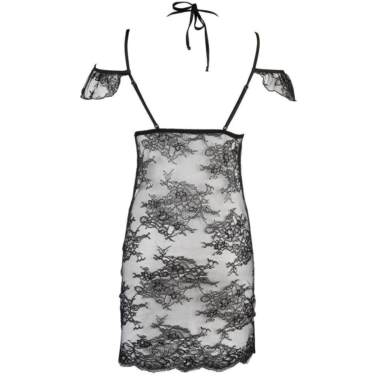 V-9509 babydoll & string black