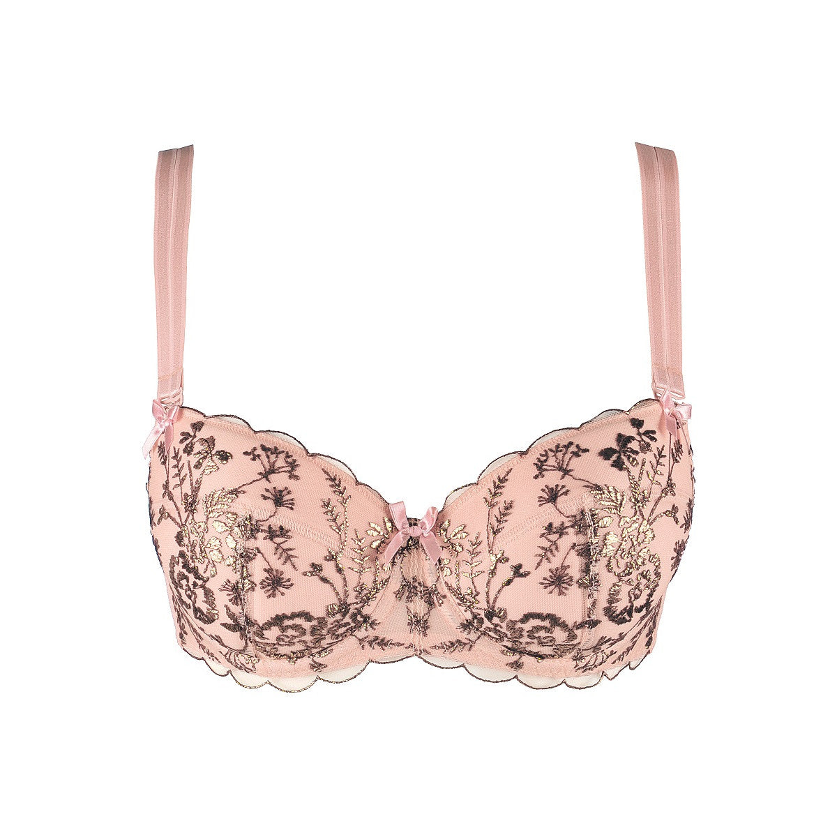 V-9511 push-up bra pink