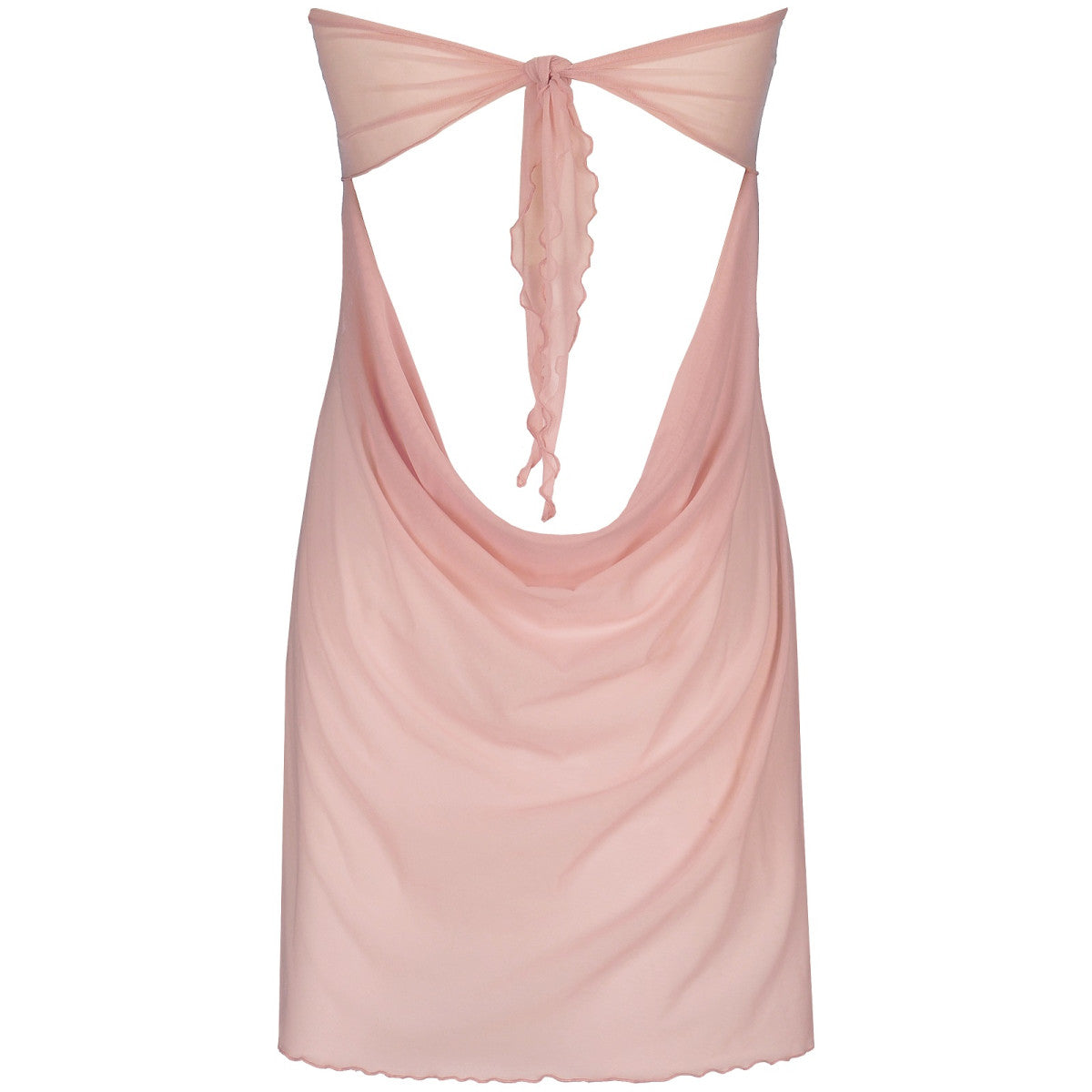 V-9519 babydoll & string pink