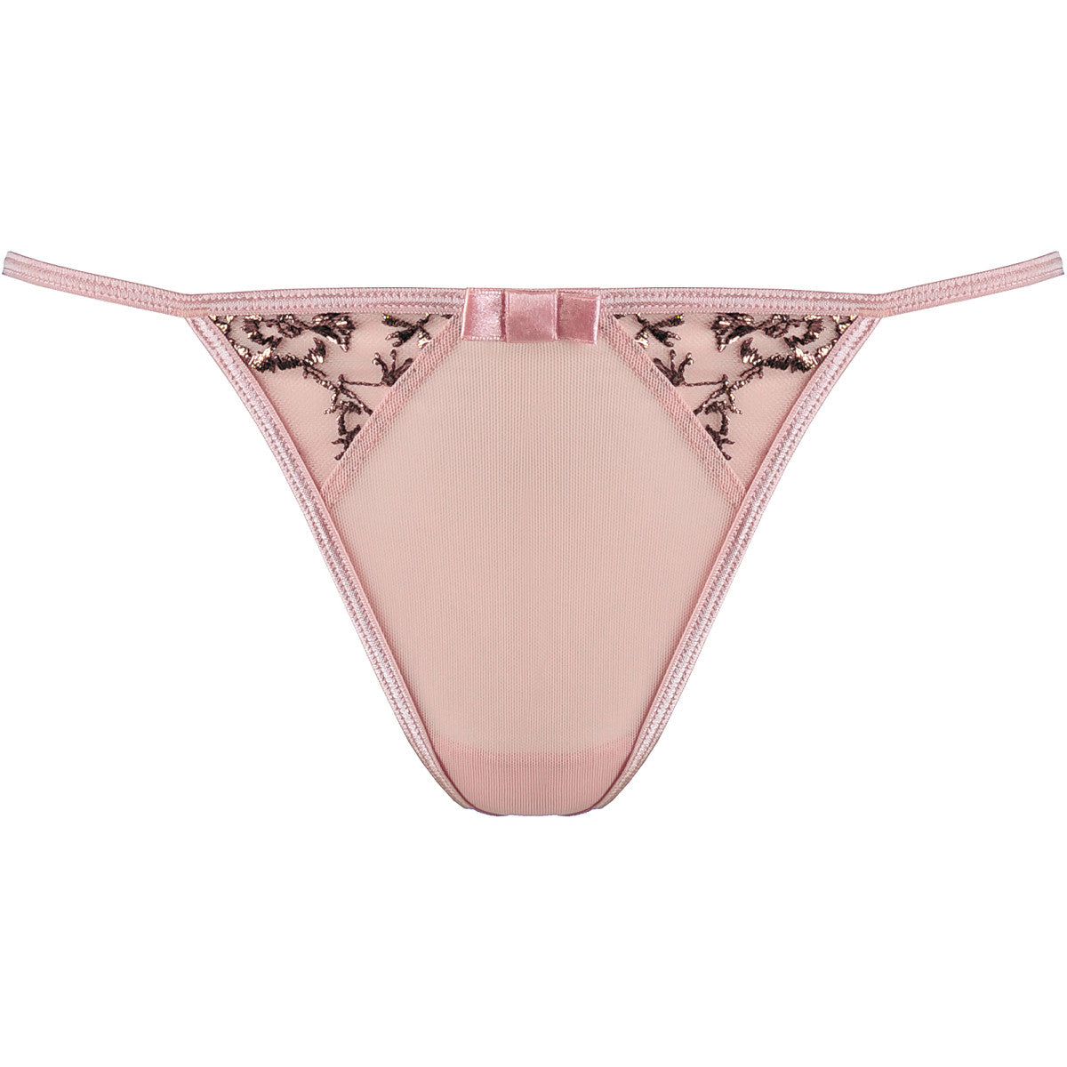 V-9519 babydoll & string pink
