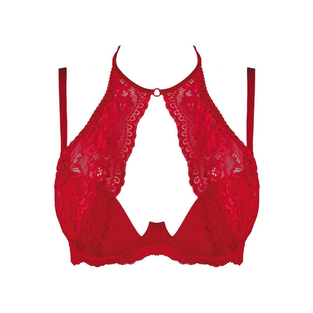 V-9531 bustier – rood – detail 2