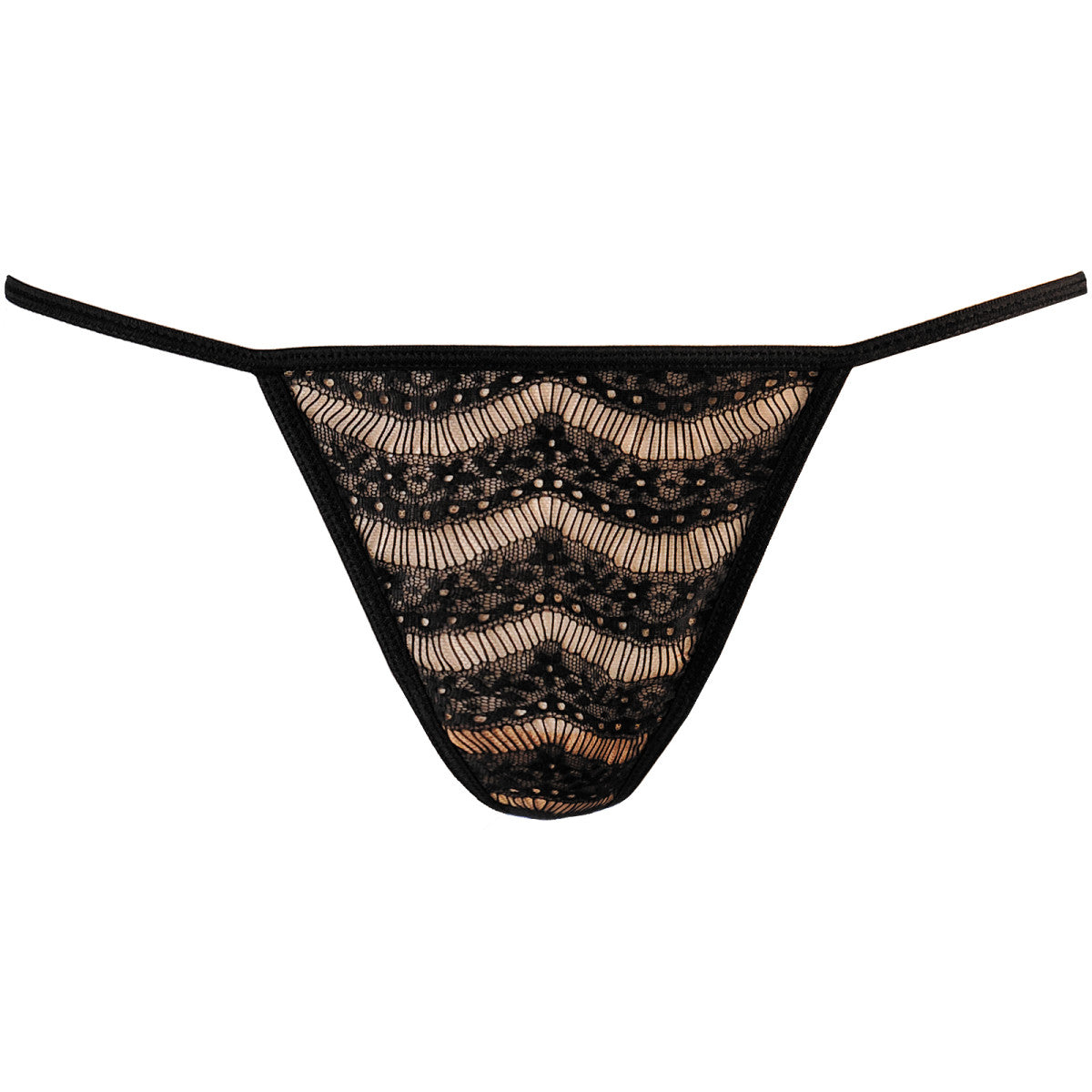 V-9579 babydoll & string black