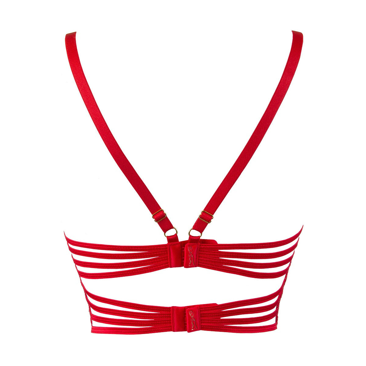 V-9581 bustier red
