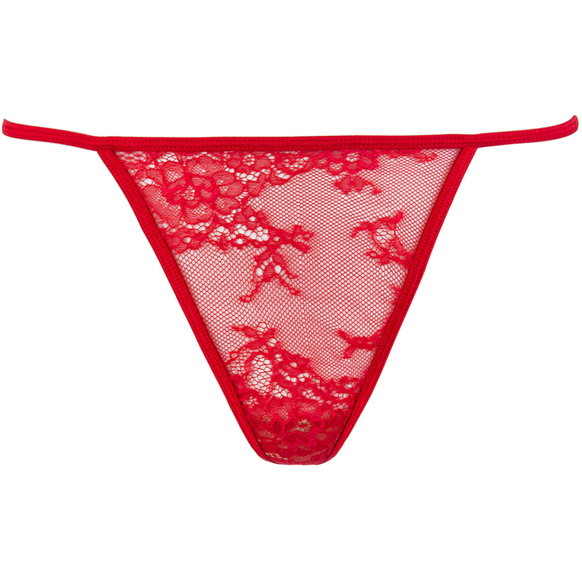 V-9589 babydoll & string red