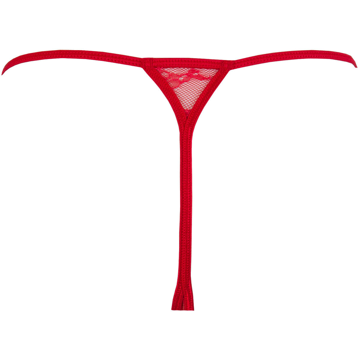 V-9589 babydoll & string red