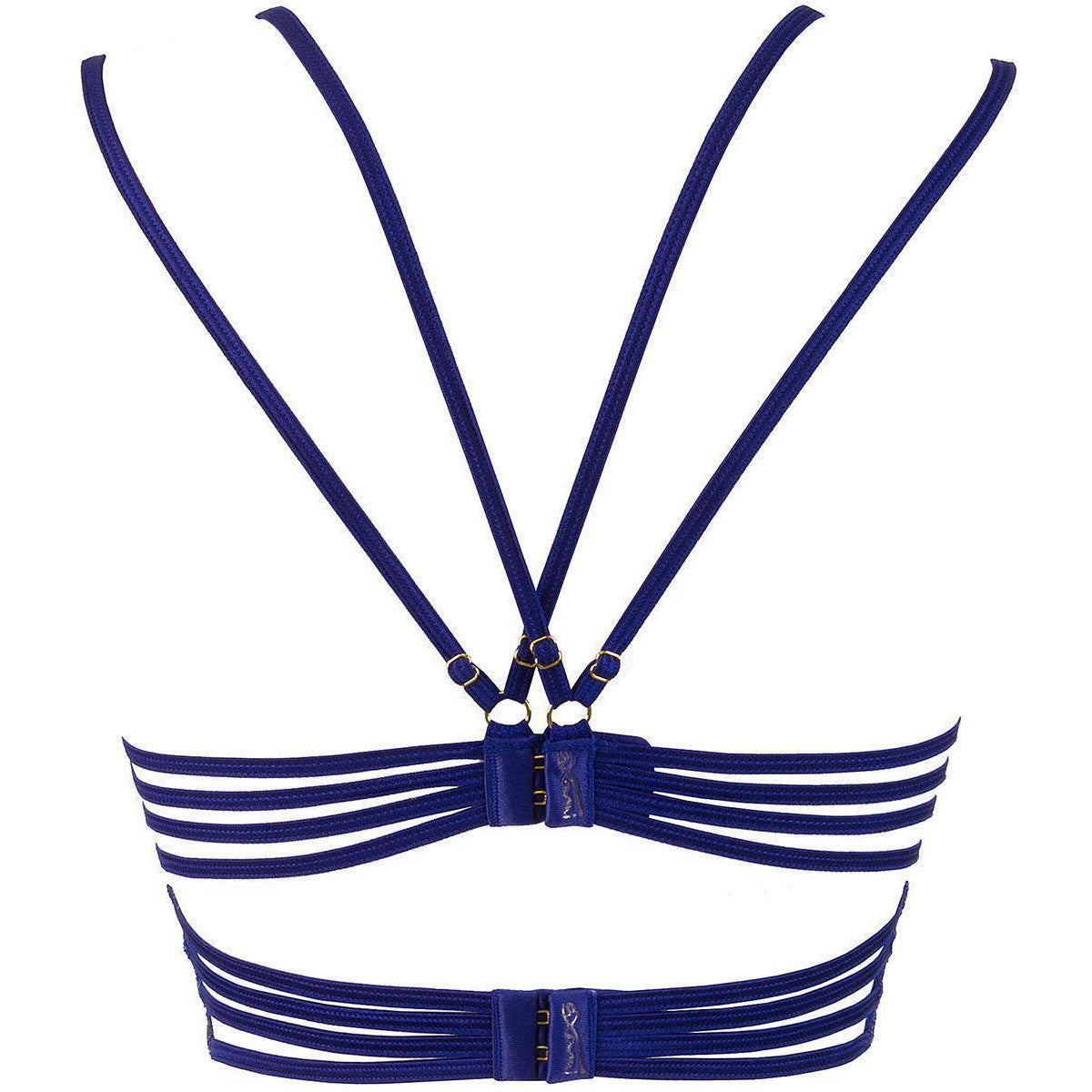 V-9611 bustier blue