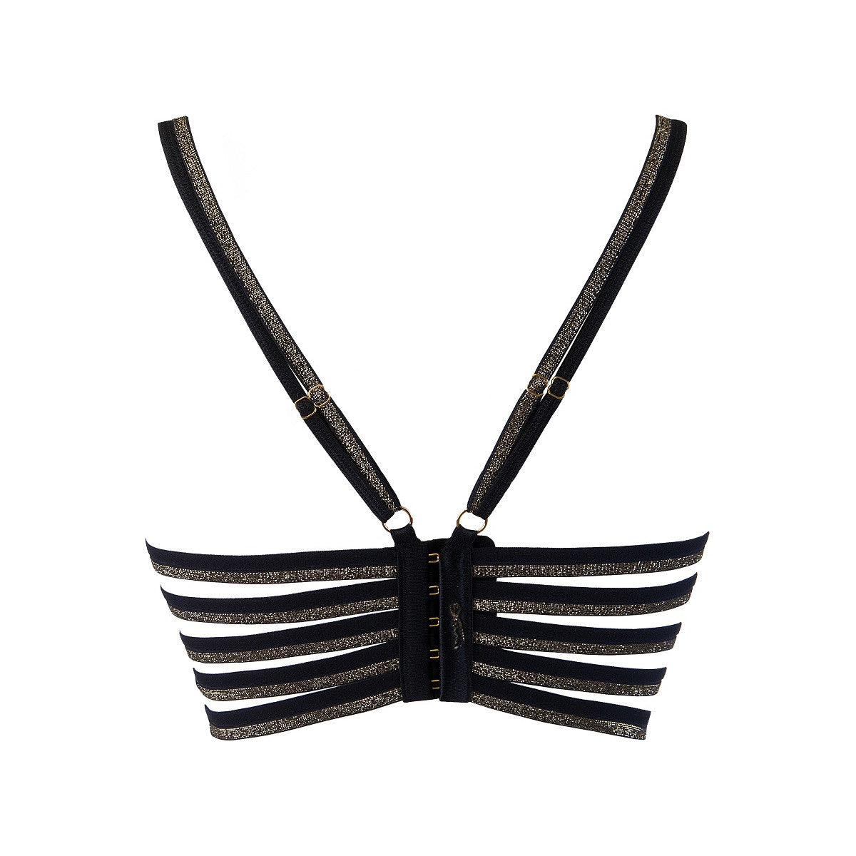 V-9621 bustier – zwart – detail 3