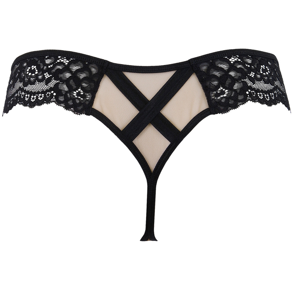 V-9638 string – zwart