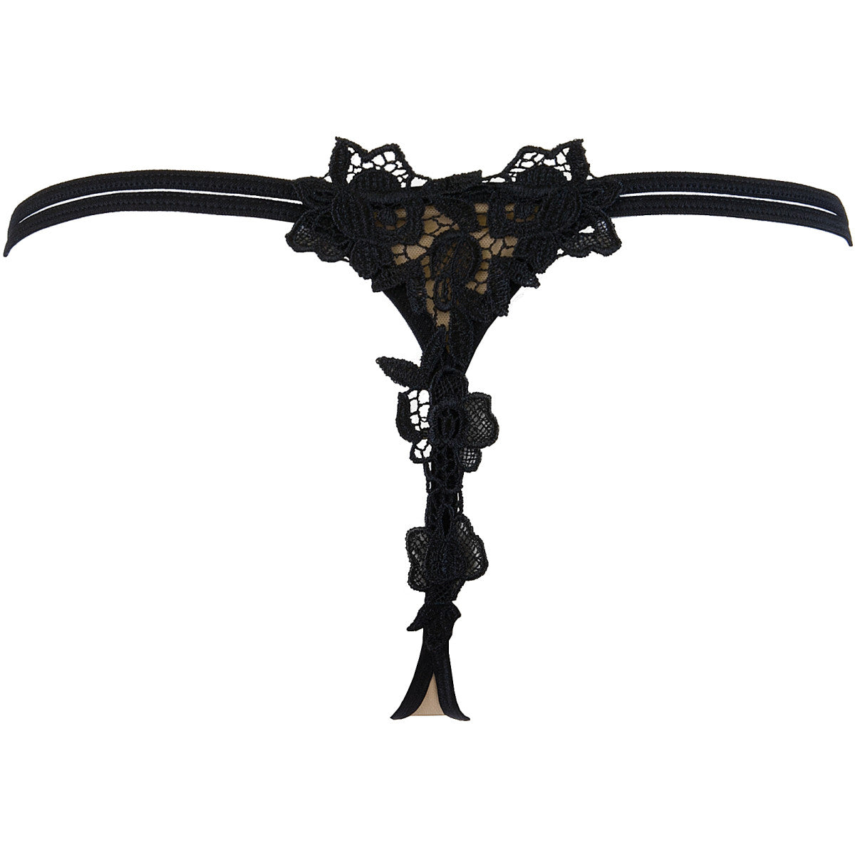 V-9668 string – zwart