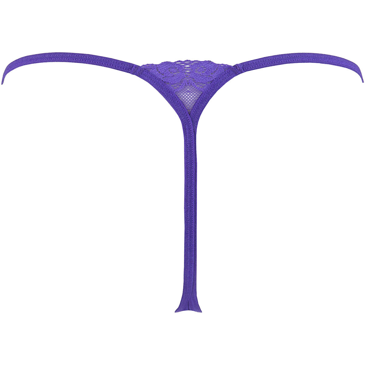 V-9689 babydoll & string – paars