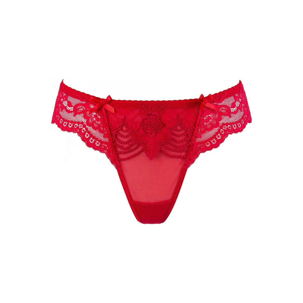 V-9698 kanten string – rood