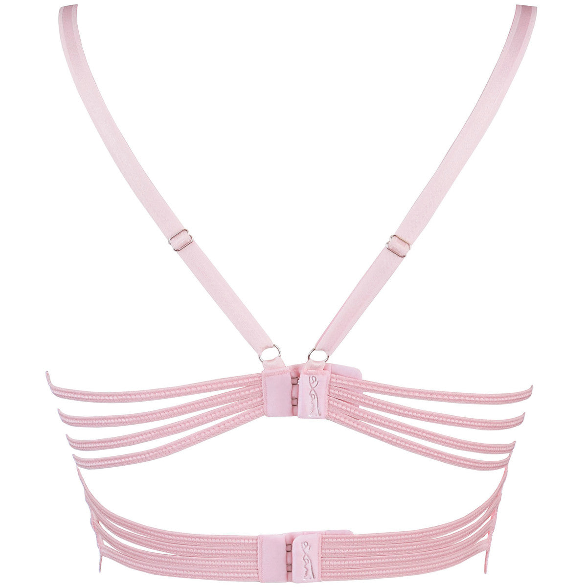V-9751 kanten bustier – roze – detail 3