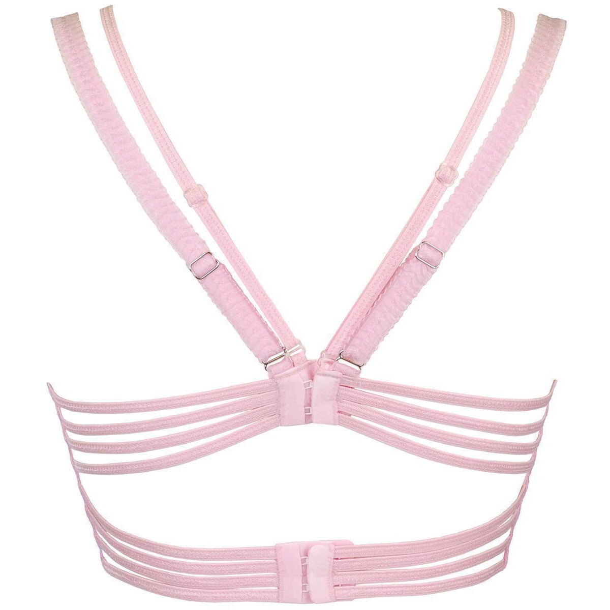 V-9761 bustier met beugels – roze – detail 3
