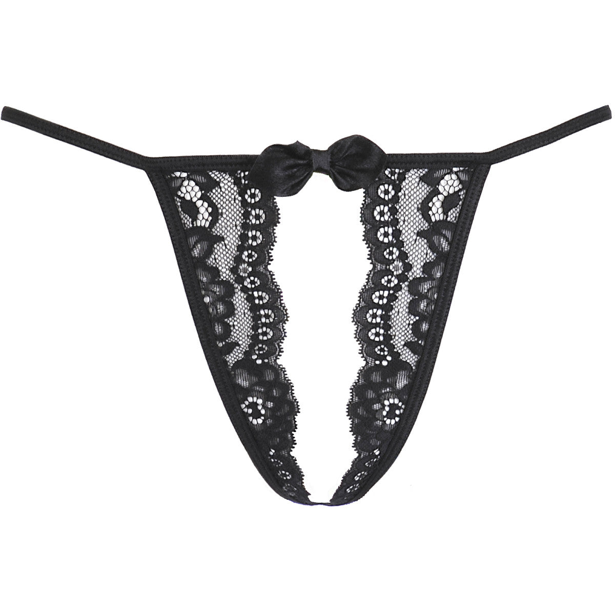 V-9818 string – zwart – detail 2