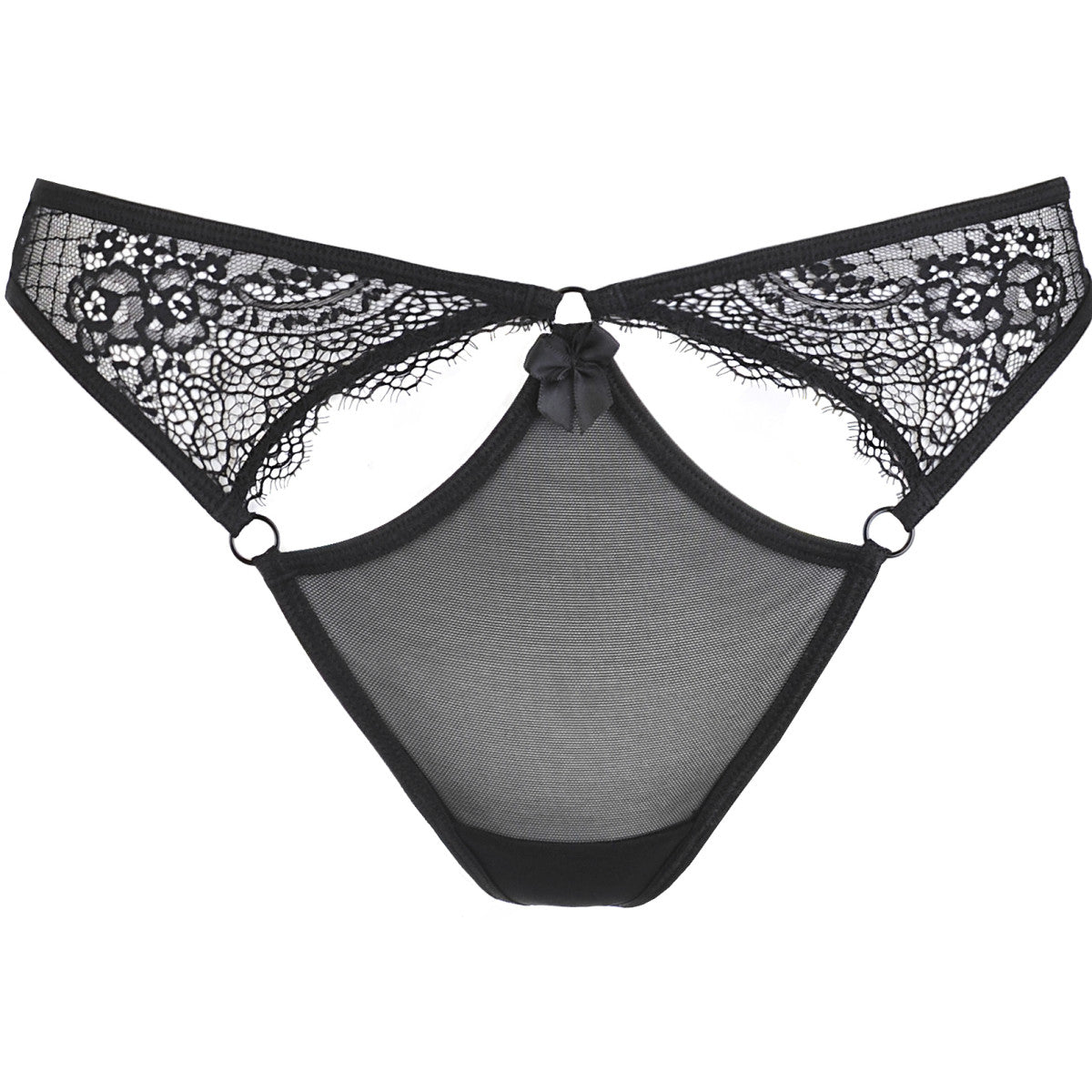 V-9848 string – zwart – detail 2